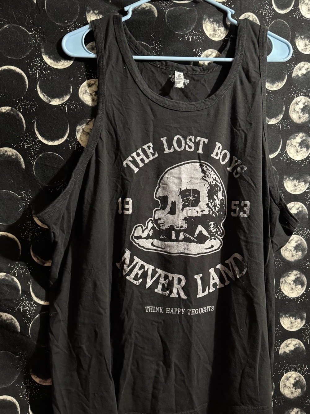 The Lost Boys Neverland Black Graphic Tank Top 2XL